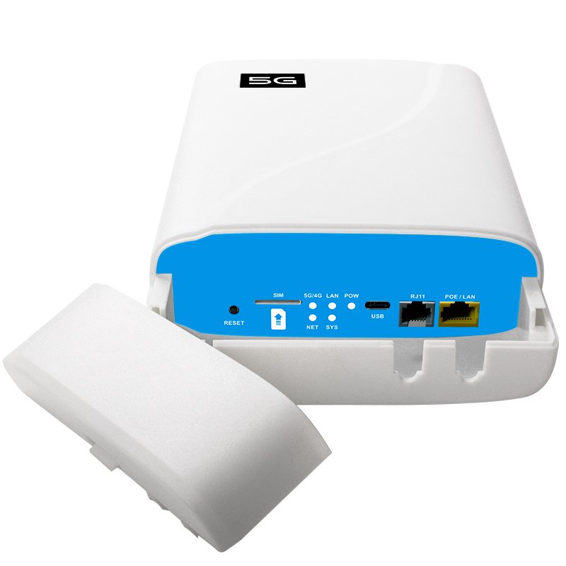TUOSHI 5G CPE Router High Power 600Mbps Wireless CPE Router CAT4 3G/4G SIM WiFi6 Router Power Signal for weak signal area